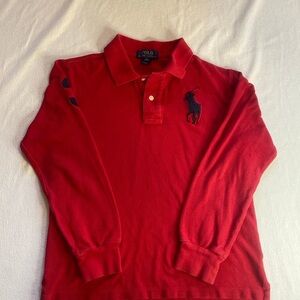 Vintage Polo by Ralph Lauren Boys’ long sleeve polo shirt